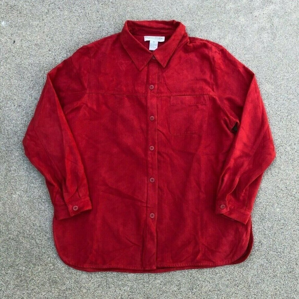 Draper's & Damon's VTG 90's Button Down Top Shirt